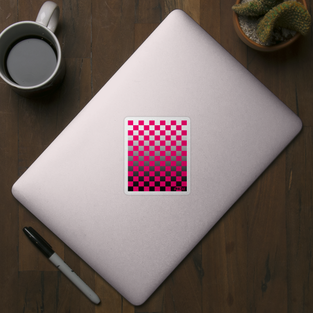 Checkerboard Gradient by Jan Grackle